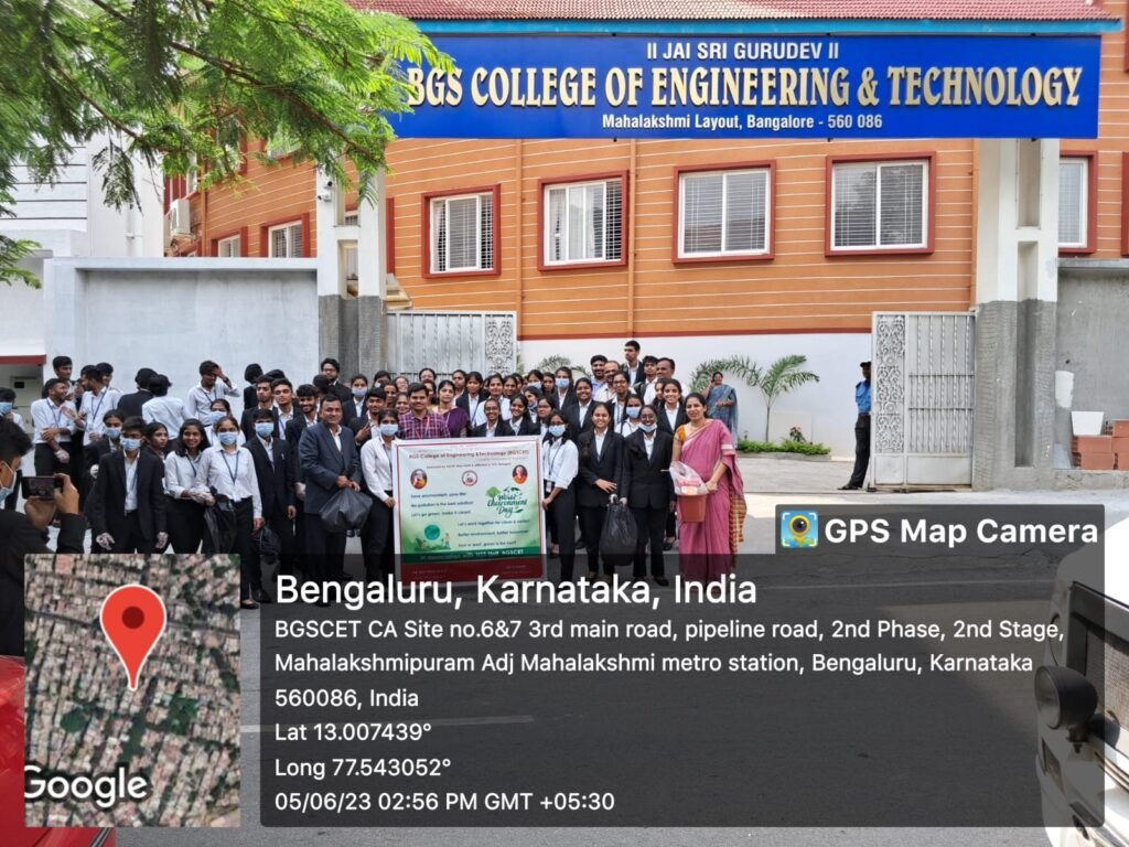 BGSCET Environment day